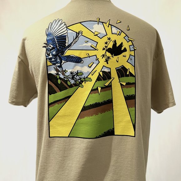 canna.apparel “Blue J of Happiness” Unisex T-Shirt - Picture 1 of 5